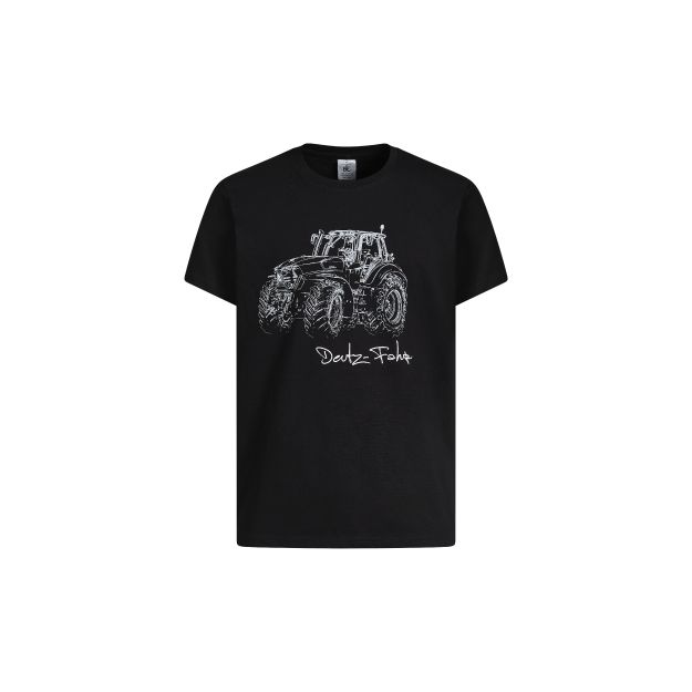 Bild von DEUTZ-FAHR-T-Shirt Herren in Schwarz