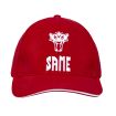 Bild von Rote Baseballkappe SAME