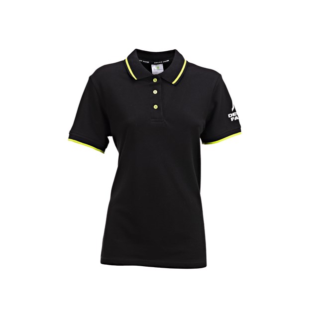 Bild von Schwarzes Polo Damen DEUTZ-FAHR