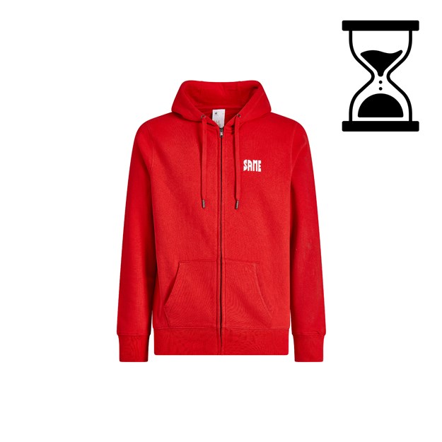 Bild von Roter Kapuzensweater Herren SAME
