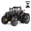 Bild von Maßstabsgetreues Modell DEUTZ-FAHR 8280 TTV WARRIOR GLOSS BLACK mit Zwillingsbereifung hinten - Limitierte Auflage