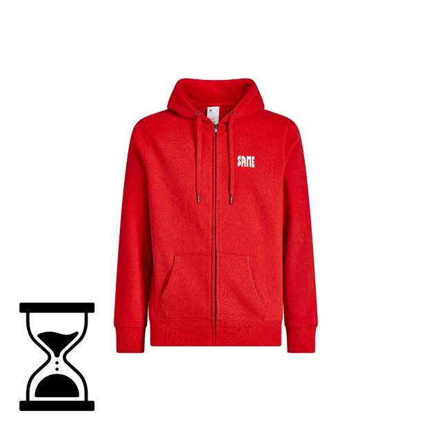 Bild von Roter Kapuzensweater Herren SAME