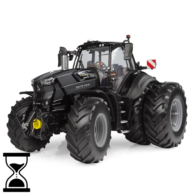 Bild von Maßstabsgetreues Modell DEUTZ-FAHR 8280 TTV WARRIOR GLOSS BLACK mit Zwillingsbereifung hinten - Limitierte Auflage