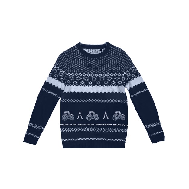 Bild von Weihnachtspullover DEUTZ-FAHR für Kinder
