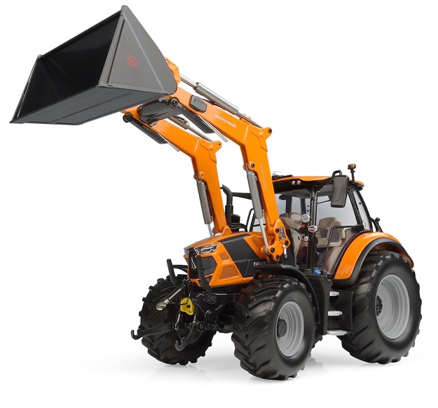 Bild von Maßstabsgetreues Modell DEUTZ-FAHR 6150.4 TTV MUNICIPAL mit Lader - Limitierte Auflage