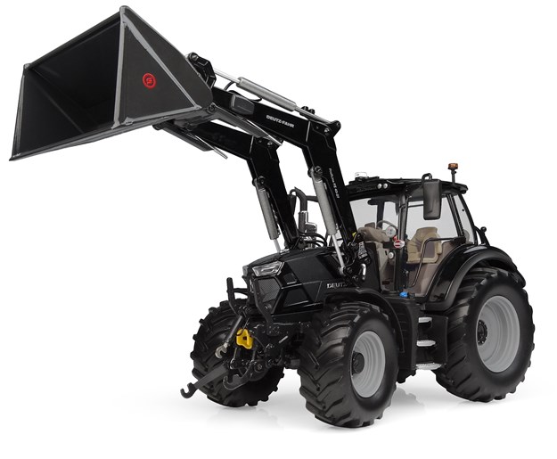 Bild von Maßstabsgetreues Modell DEUTZ-FAHR 6150.4 TTV WARRIOR BLACK mit Lader - Limitierte Auflage